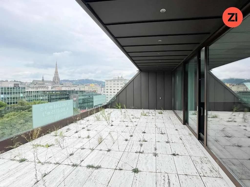 Penthouse Büroflächen an der Linzer Landstrasse zu vermieten - Bild 1
