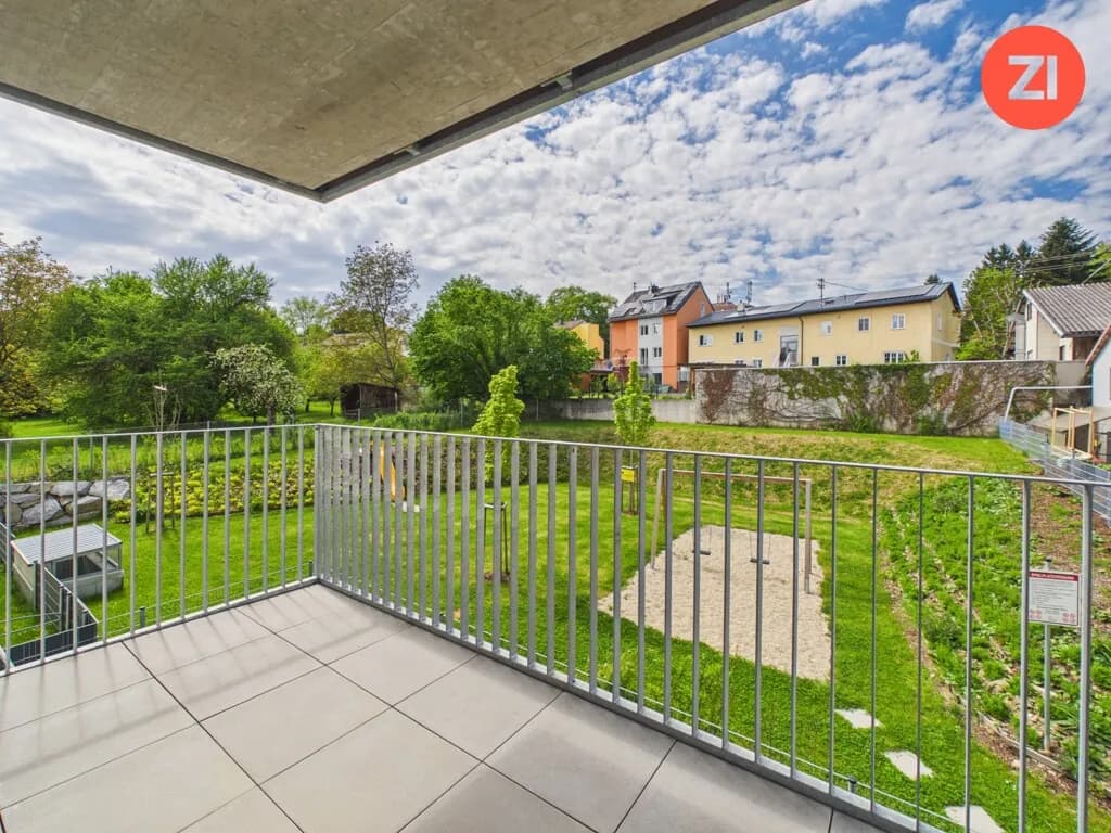 Schöne geförderte 3-Zimmer-Wohnung mit Tiefgaragenparkplatz und Balkon in Gallspach. Erstbezug! - Bild 1