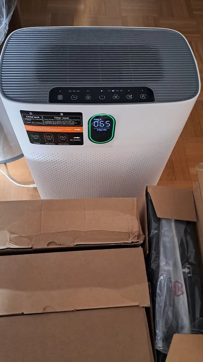 Ab sofort 3 Luftreiniger MORENTO mit 5 Packungen ERSATZFILTER zu verkaufen