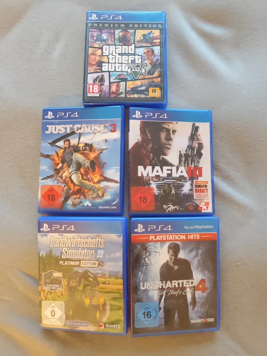 Playstation 4 Spiele 