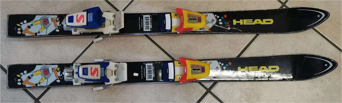 HEAD Kinderskier 90cm inkl. Bindung