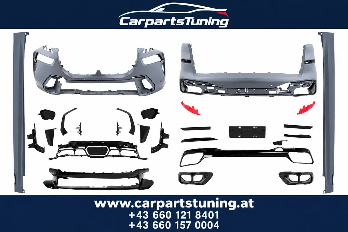 BMW X7 G07 LCI ab 2023 Bodykit M-Look - Stoßstangen und Schweller