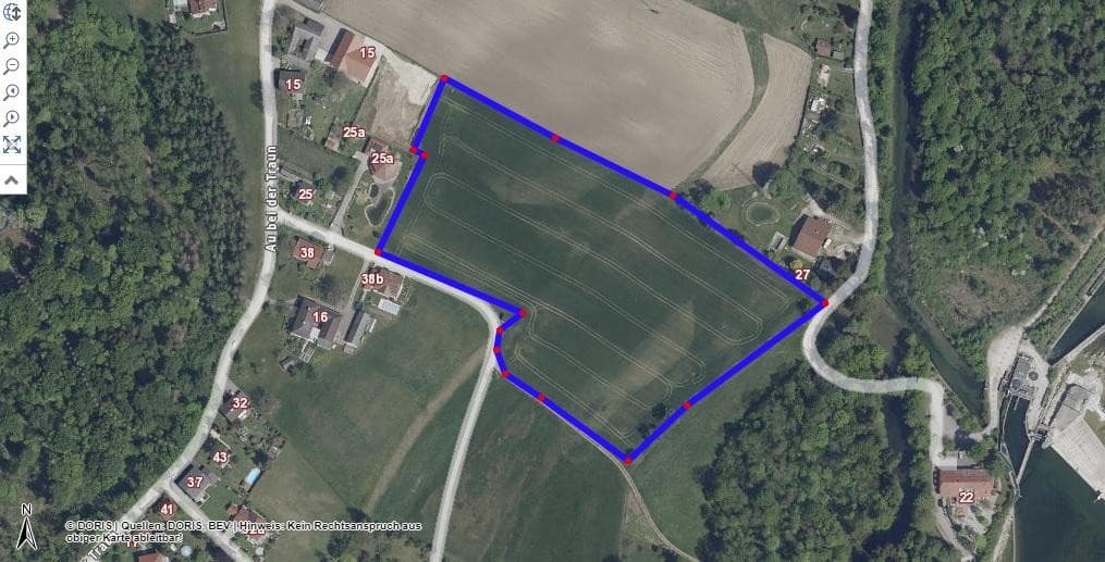 Grundstück für Ackerbau in Gunskirchen Au bei der Traun    NEUER PREIS - Bild 1