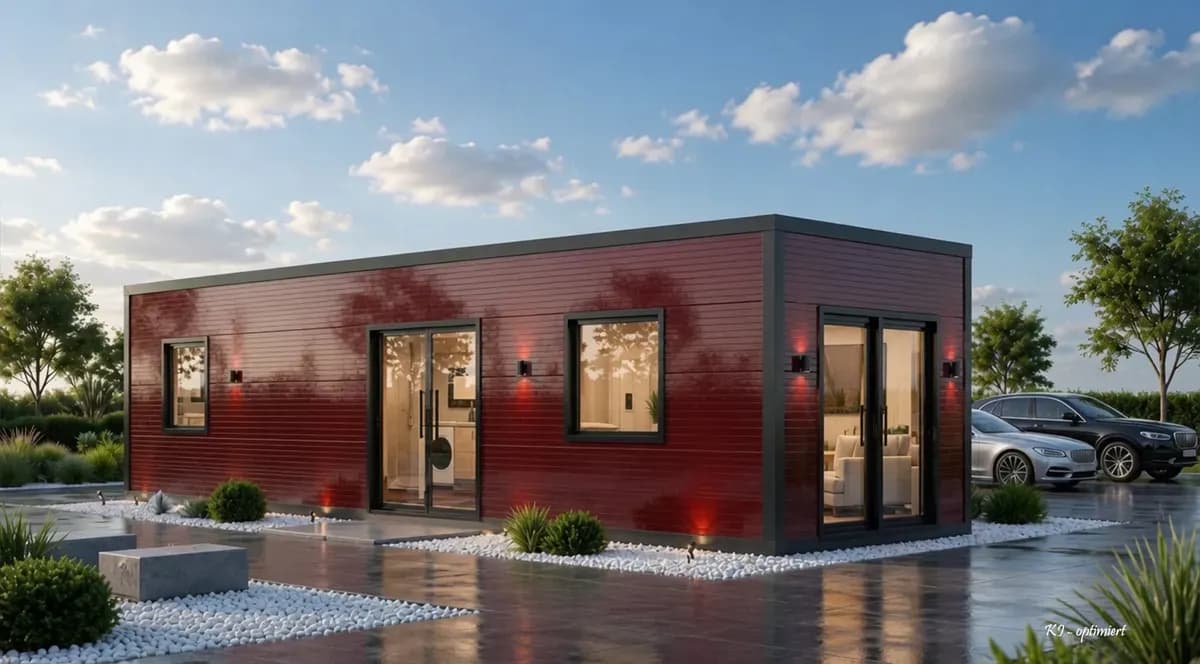 DELTACON Mobilhaus Mobilheim Tiny House 36 m² - Schlüsselfertig, inkl. kostenfreier Lieferung / Gewährleistung 5 Jahre! - Bild 1