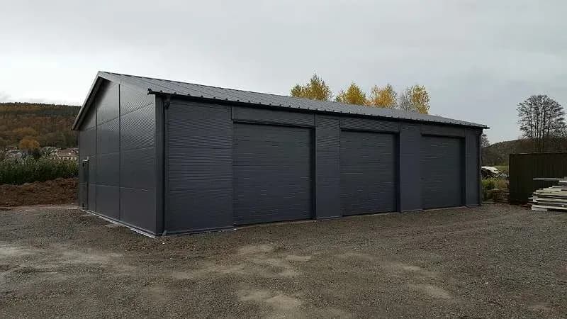DELTACON Stahlhalle Garage Werkstatt 10 x 15 x 3,5/ 4,50 m / Gewährleistung 5 Jahre ! - Bild 1