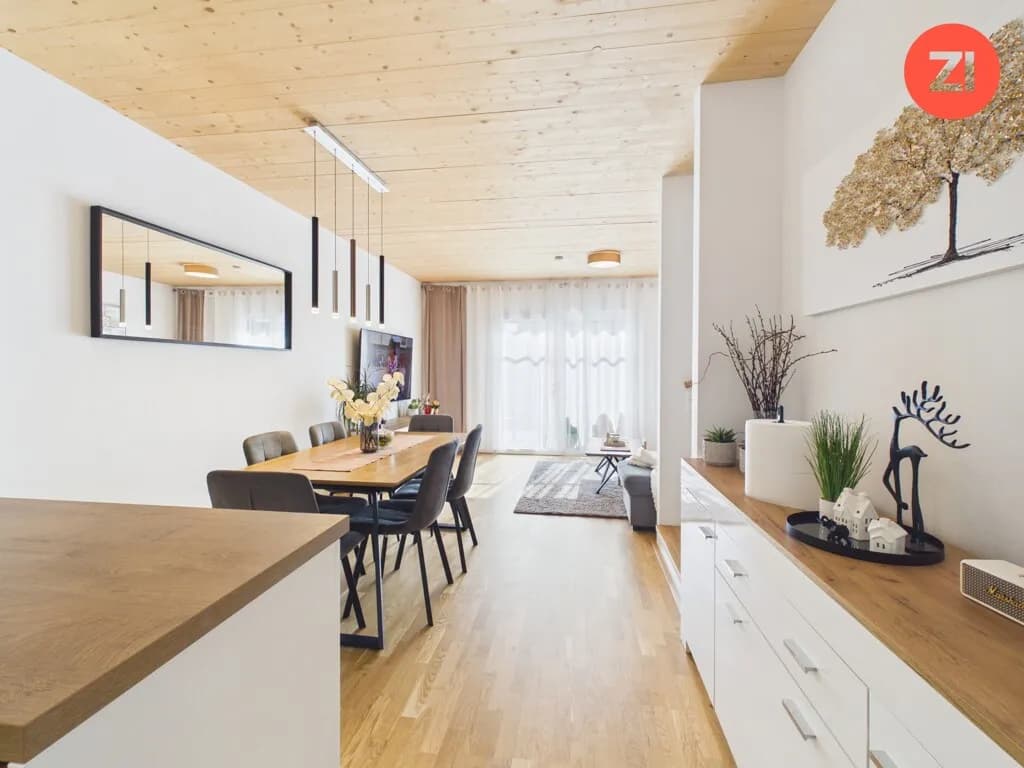 *AUGARTEN* ECK - Reihenhaus mit 4- Zimmer Terrasse und Garten - Holzriegelbauweise - Bild 1