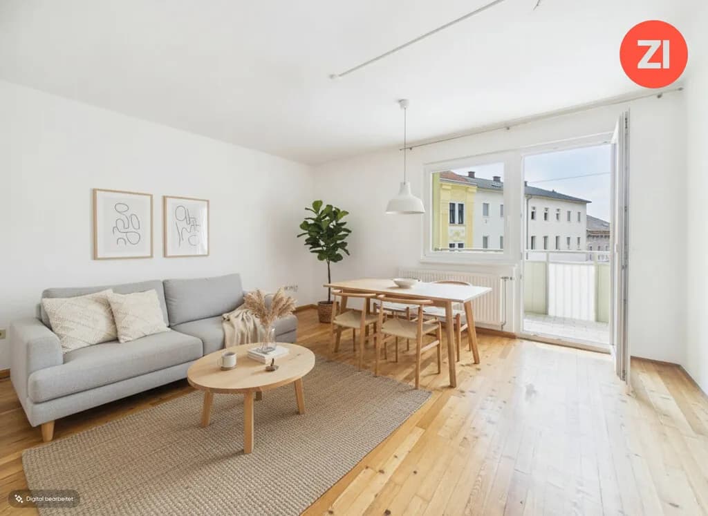 Top Lage in Urfahr – 3,5-Zimmer-Wohnung mit Balkon - Bild 1