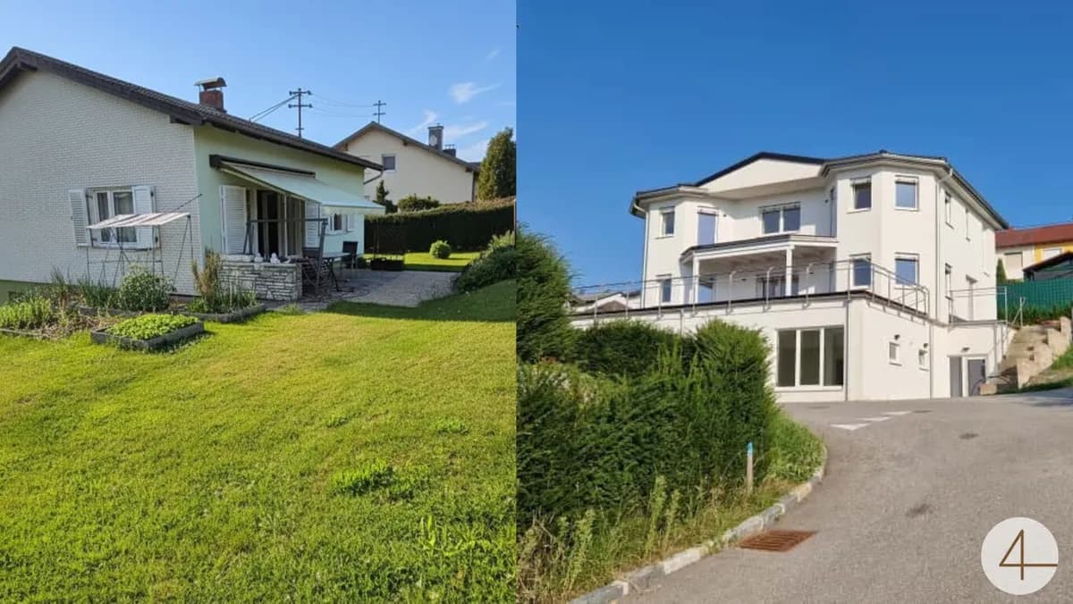 Einmalige Gelegenheit! 2 HĂ€user auf nebeneinanderliegenden GrundstĂŒcken