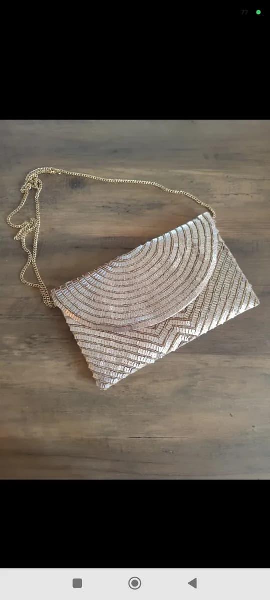 Tasche Clutche UmhÀngetasche Abendtasche bijou brigitte Pailletten