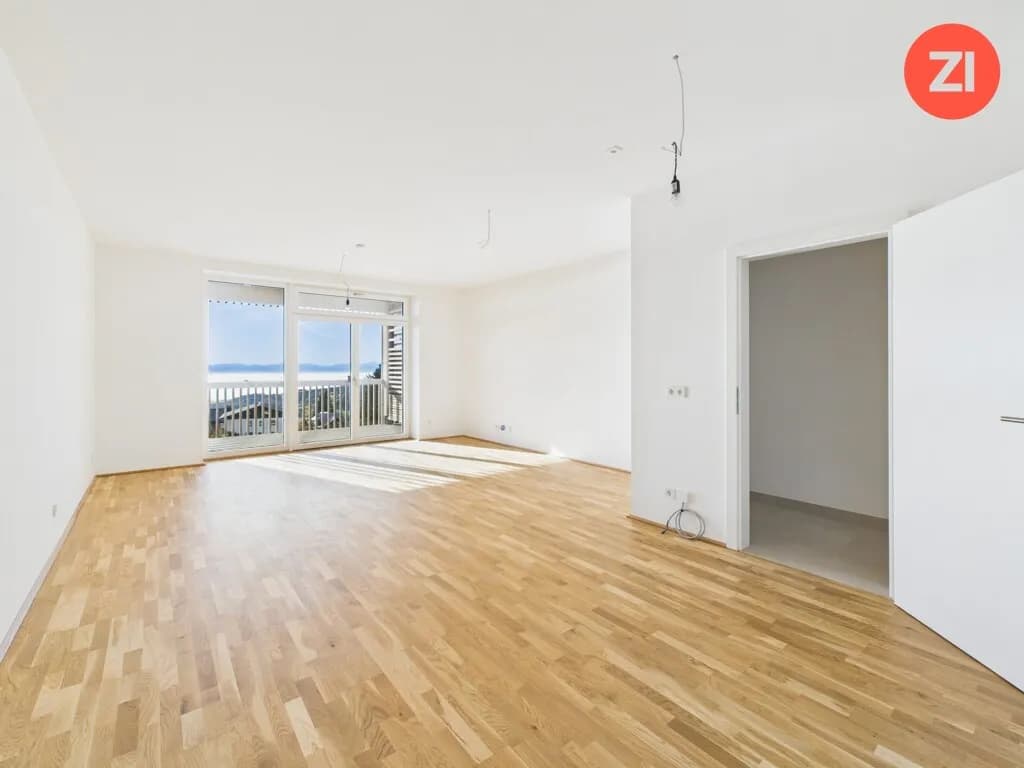*Ăber der Nebelgrenze* 4 Zimmer Wohnung mit AuĂenflächen mit Linz Blick
