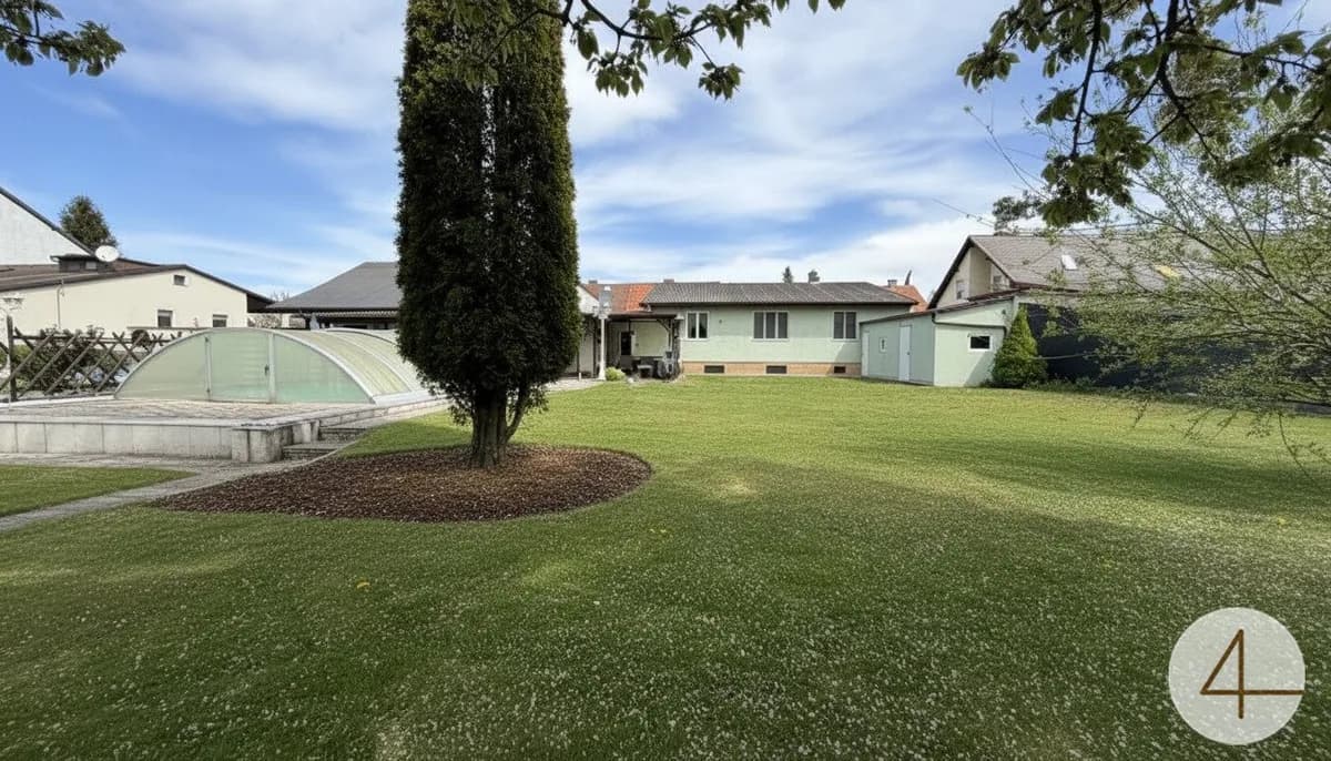 Gepflegtes Einfamilienhaus mit großem 939m2 Grundstück in Groß Enzersdorf !