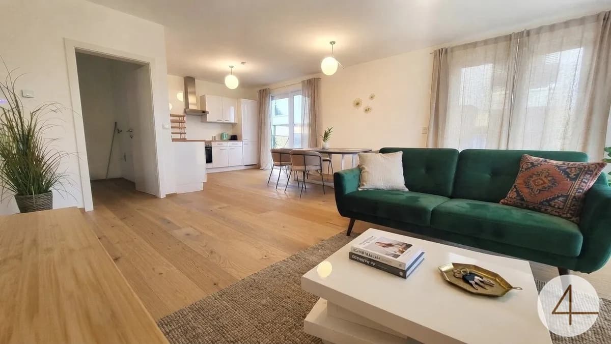 Wunderschöne Gartenwohnung im 4 Parteienhaus