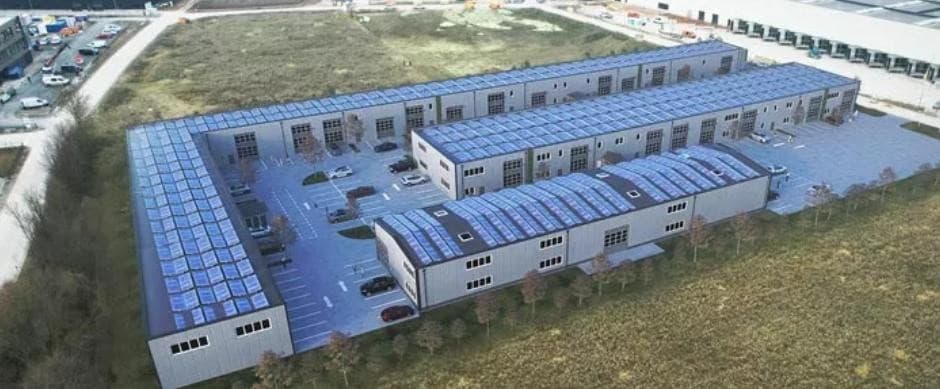 18 neu gebaute Hallen zu vermieten von 70 m² bis 212 m² - auch WERKSTÄTTENTAUGLICH - Bild 1