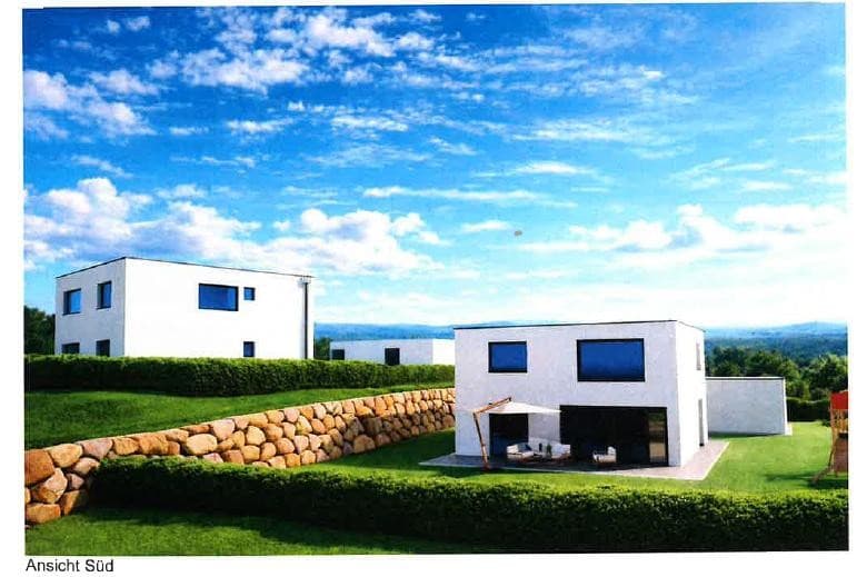 2 Einfamilienhäuser mit TRAUMAUSSICHT in Pregartsdorf am Stadtrand von Pregarten- Rohbau- schlüsselfertig auf Anfrage - Bild 1