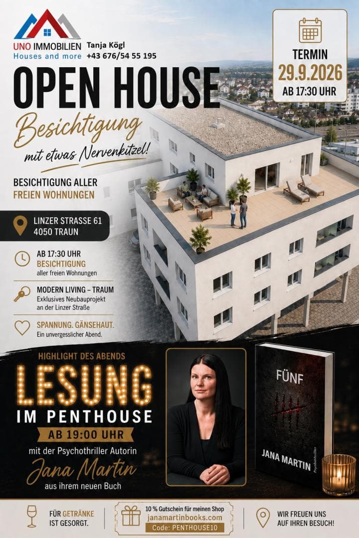 🏡 Modern LIving Traun – Penthaus Top 20 - Bild 1