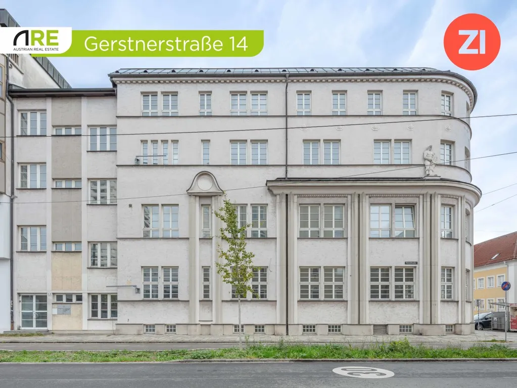 Linz - Urfahr: Loftige Bürostudios - Top modern in bester Stadtlage, Dachterrasse mit Garten, Flächen ca. 359,4 m²