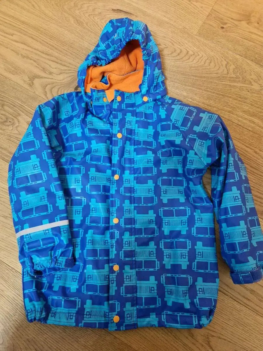 Fleece Regenjacke gr. 128