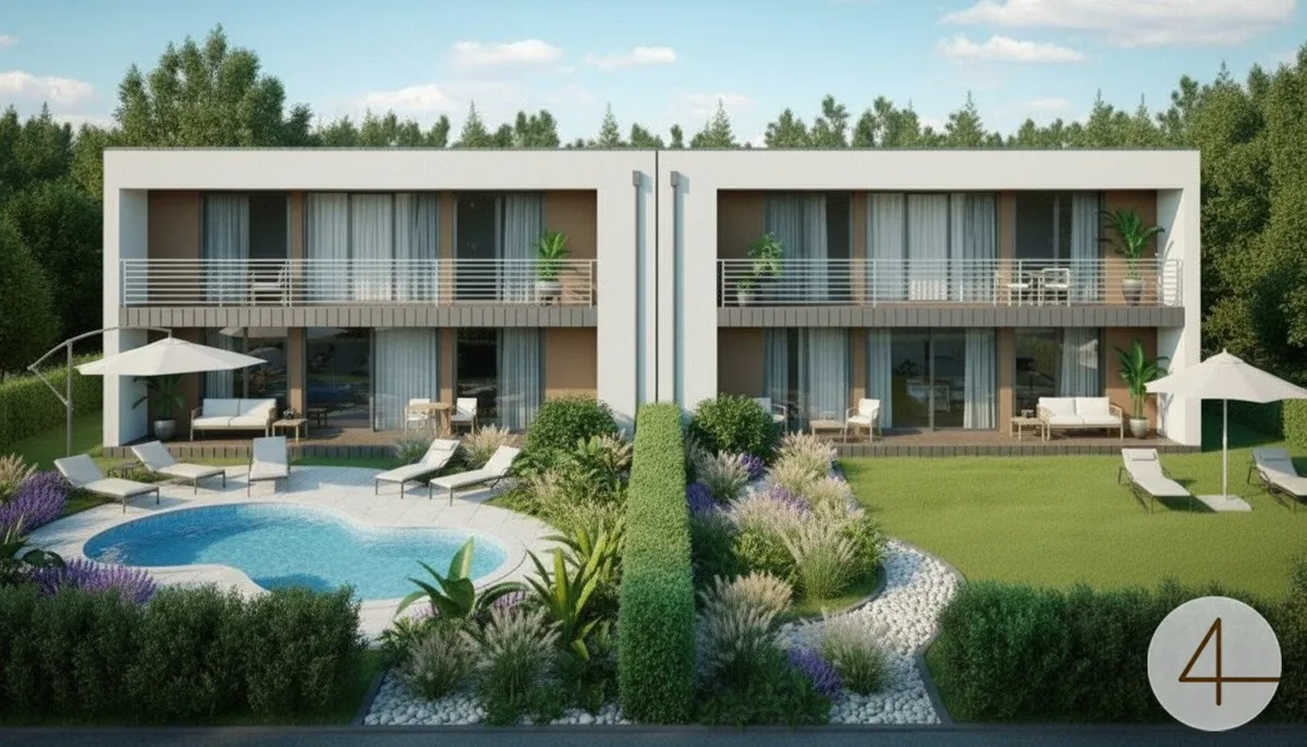 Modernes Doppelhaus in ruhiger Siedlung - Bild 1