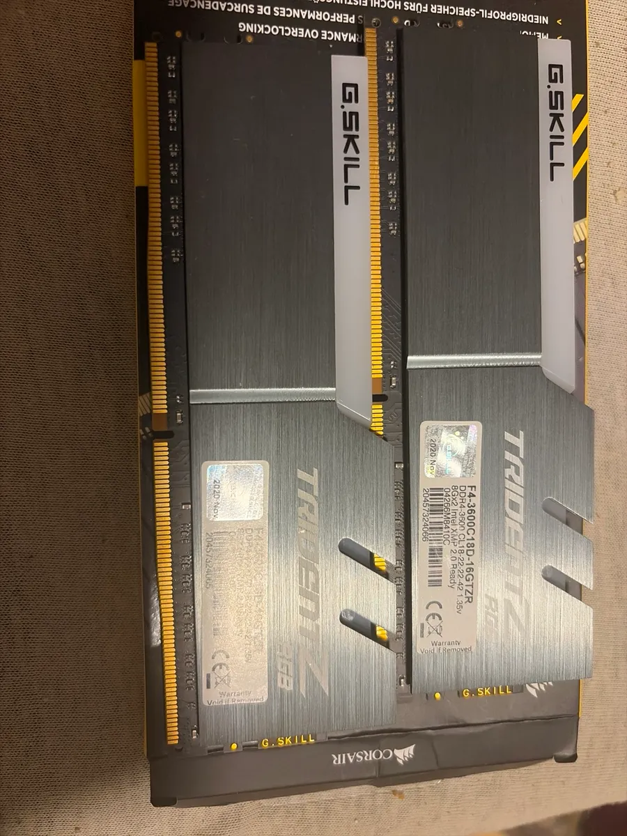 G skill DDR4 8gb RAM - Bild 1