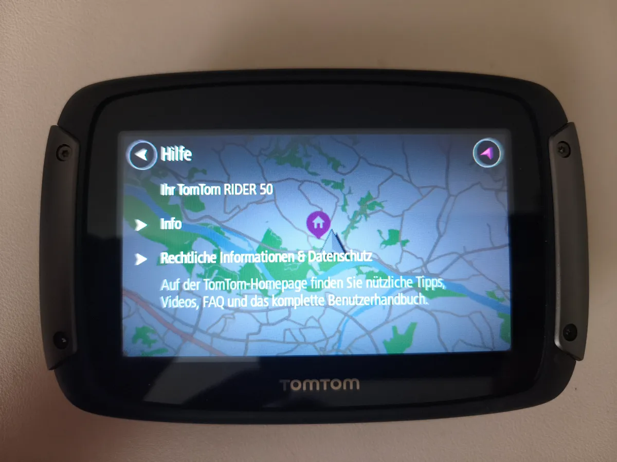TomTom Rider 50 Motorrad Navi - Bild 1