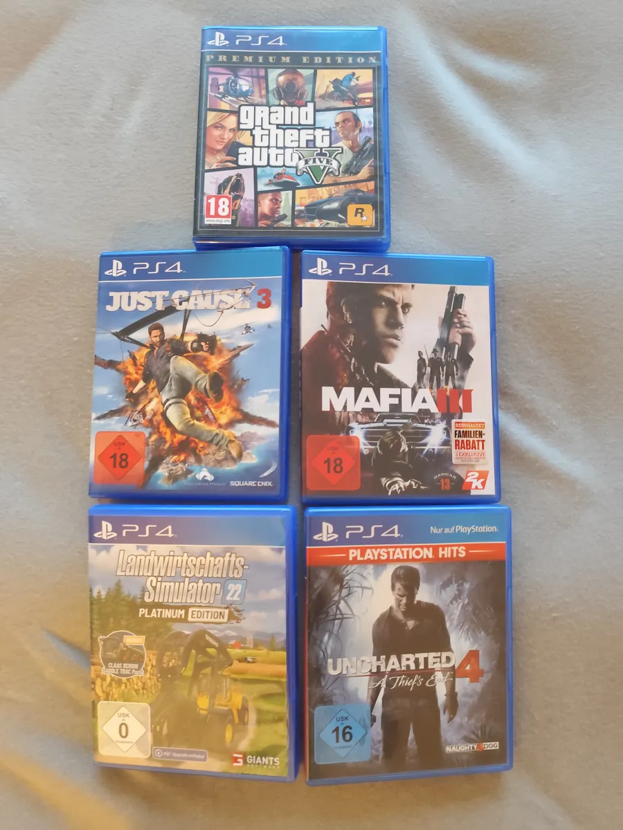 Playstation 4 Spiele 