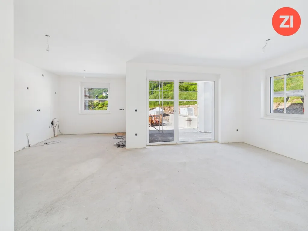 Geförderte 2-Zimmer Neubau Gartenwohnung inkl. TG-PP in Klaus a. d. Pyhrnbahn - Bild 1