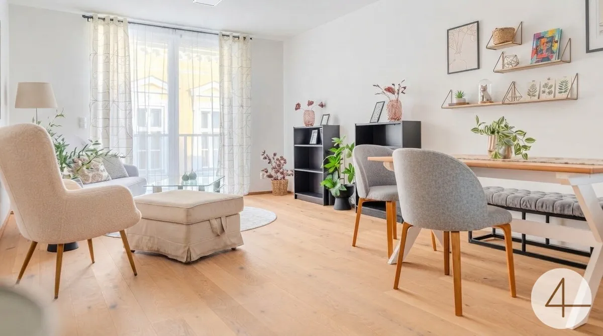 Moderne Neubauwohnung mit Terrasse – Kurzzeitvermietung erlaubt! vermietet bis 31.01.2027 - Bild 1