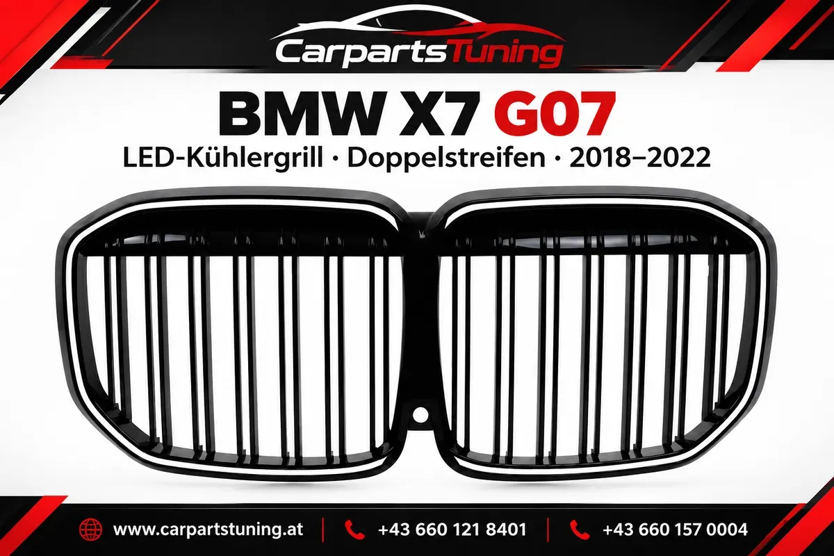 BMW X7 G07 LED Kühlergrill Doppelstreifen 2018-2022
