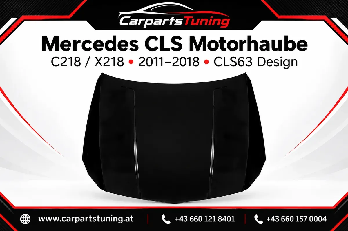 Mercedes CLS C218 X218 2011-2018 Motorhaube Stahl CLS63 Design
