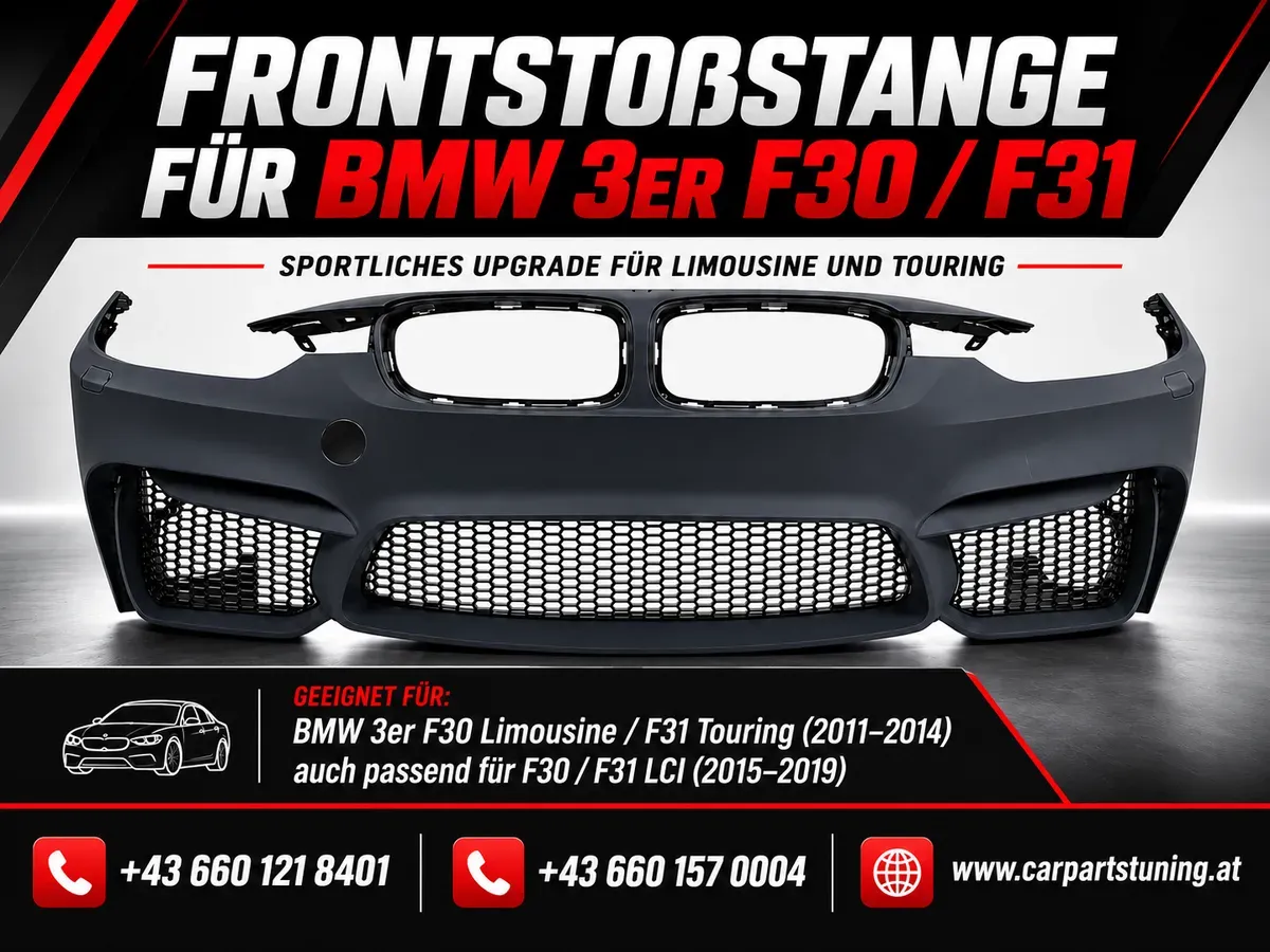 Frontstoßstange für BMW 3er F30 F31 (2011-2019) M3 Design