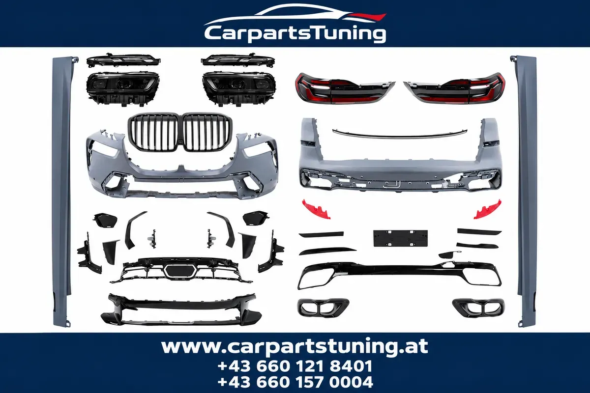 BMW X7 G07 2018-2022 Bodykit LCI-Look - LED Adaptive, Linkslenker - Bild 1