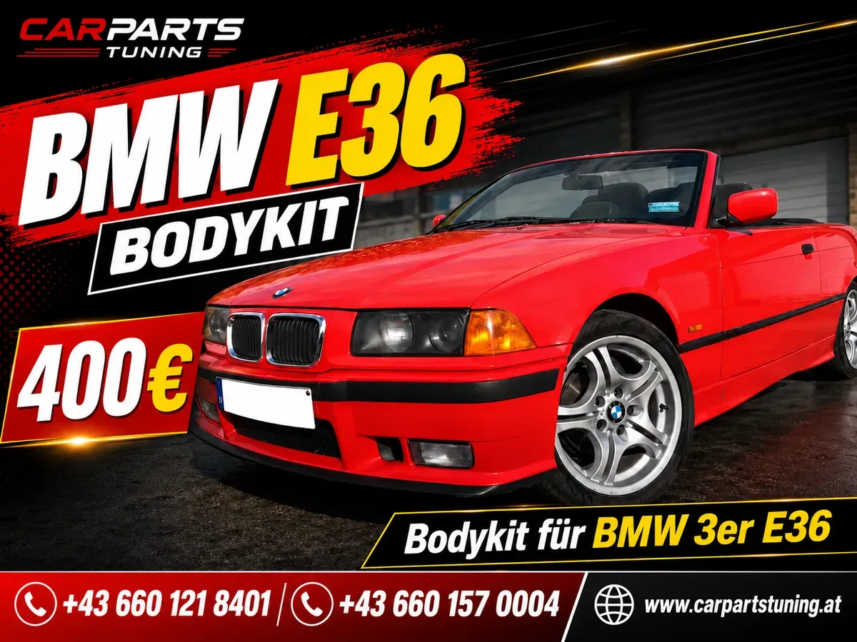 BMW E36 Bodykit M3 Design | 1992-1998 | Komplettset