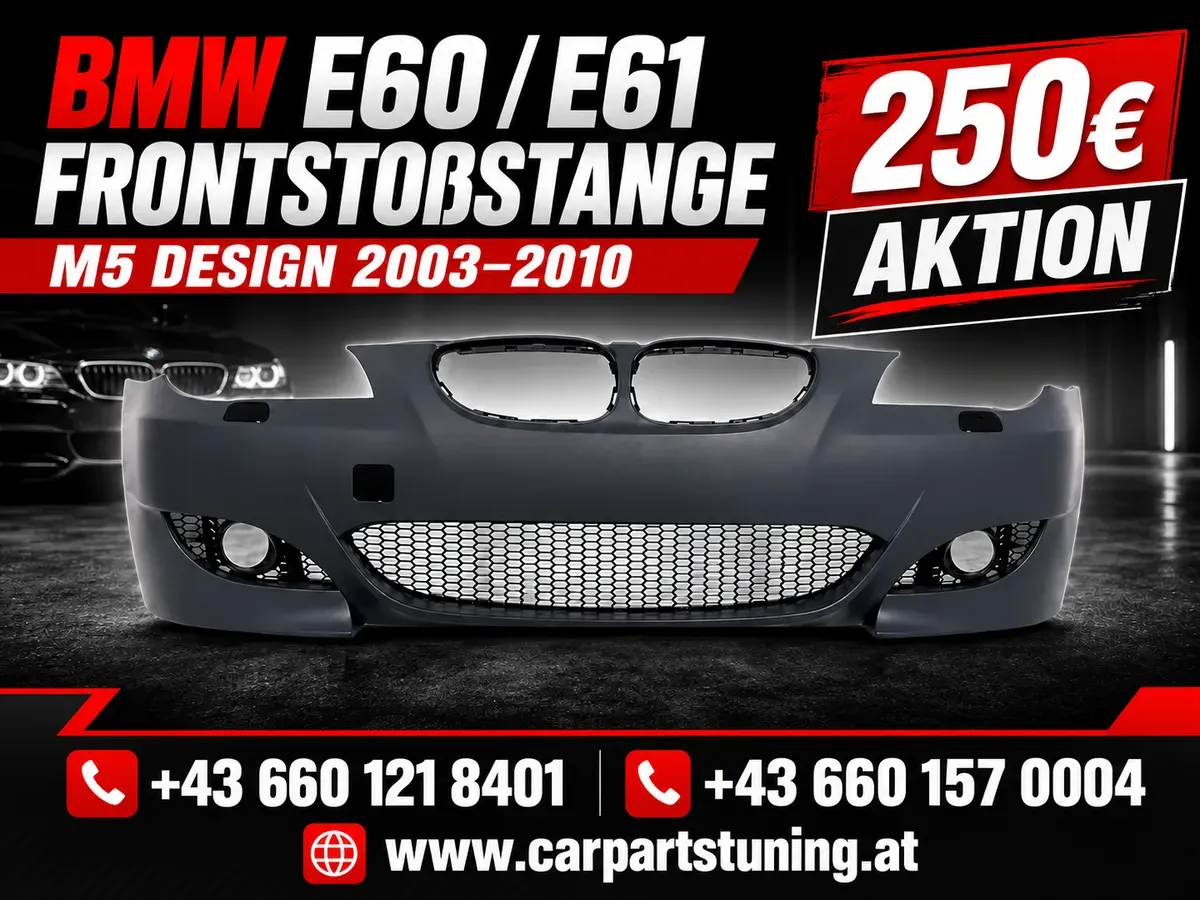 Frontstoßstange passend für BMW 5er E60 E61 (2003-2010) M5 Design