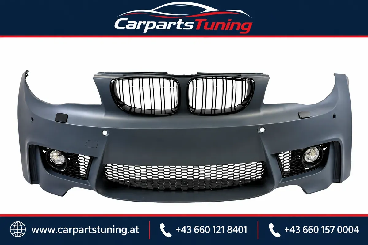 Frontstoßstange passend für BMW 1er E81 E82 E87 E88 2009-2011 - M-Tech-Look