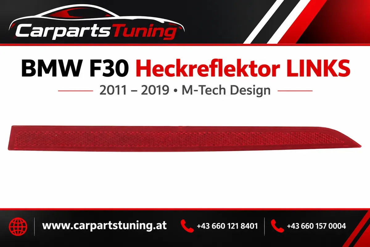 BMW F30 Heckreflektor links rot | 2011-2019 | M-Tech Design