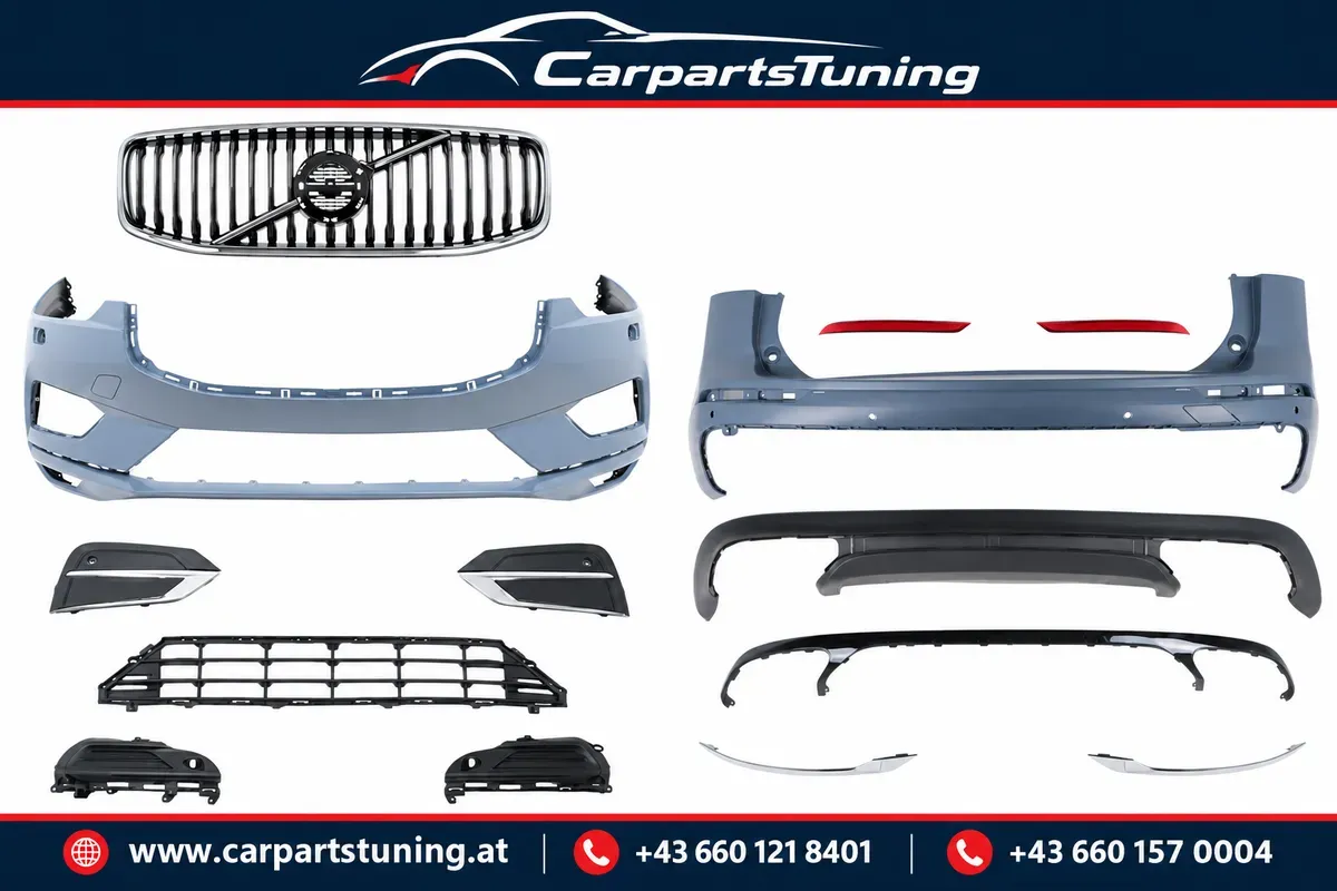 Bodykit passend für Volvo XC60 2018-2025 - R-Design-Look ohne AHK