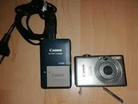 Canon Digital IXUS 40 Kamera mit Akku und Ladegerät