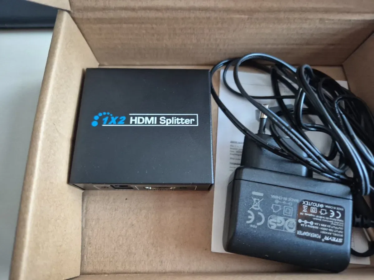 1x2 hdmi splitter incutex - Bild 1